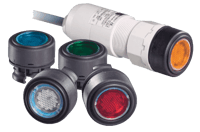 LED Illuminated Pushbutton for Panel Mounting Series 8018